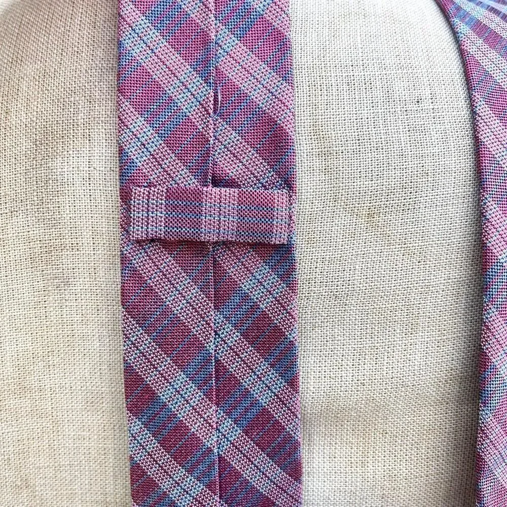 Calvin Klein Skinny tie plaid